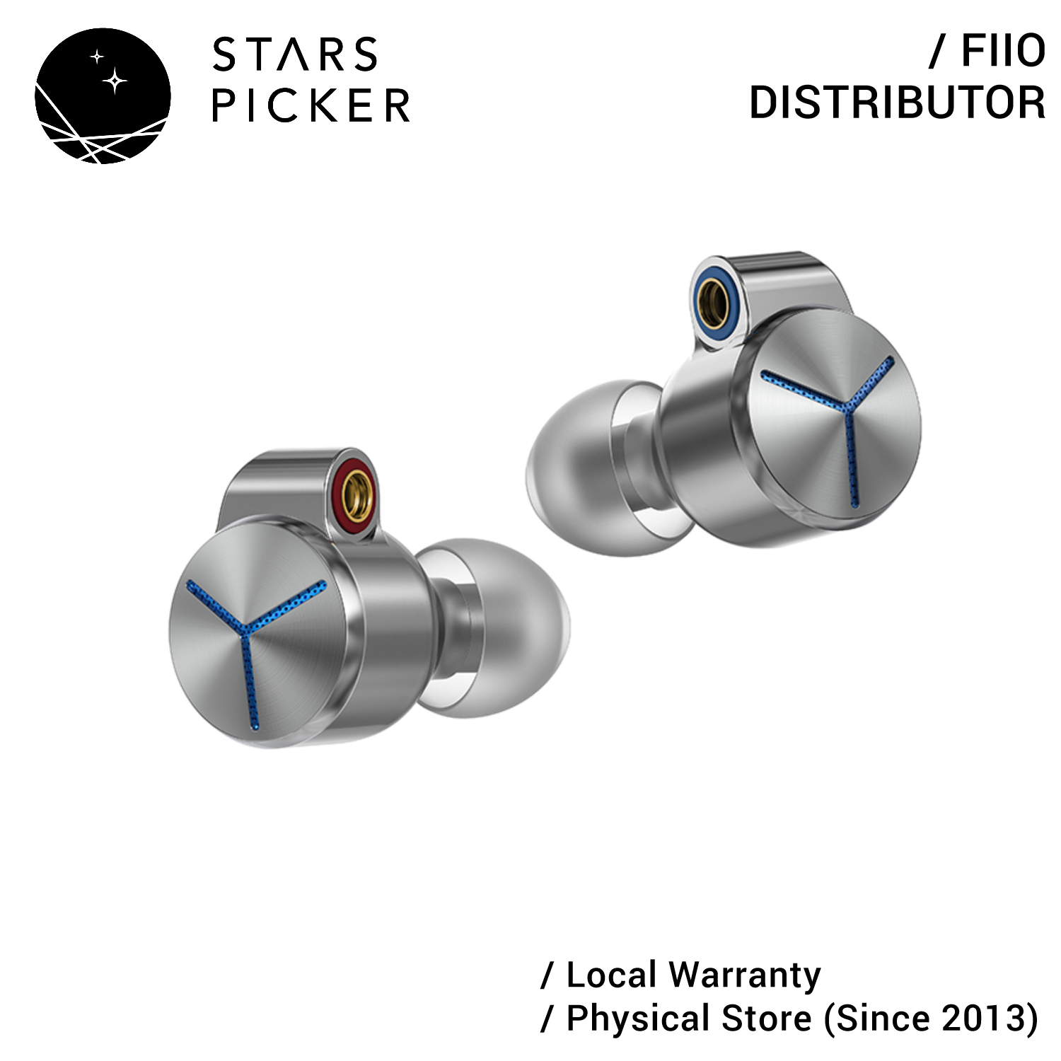 Fiio FA7s (2022) 6 Balanced Armature 6BA Universal IEM Earphone Detachable Cable