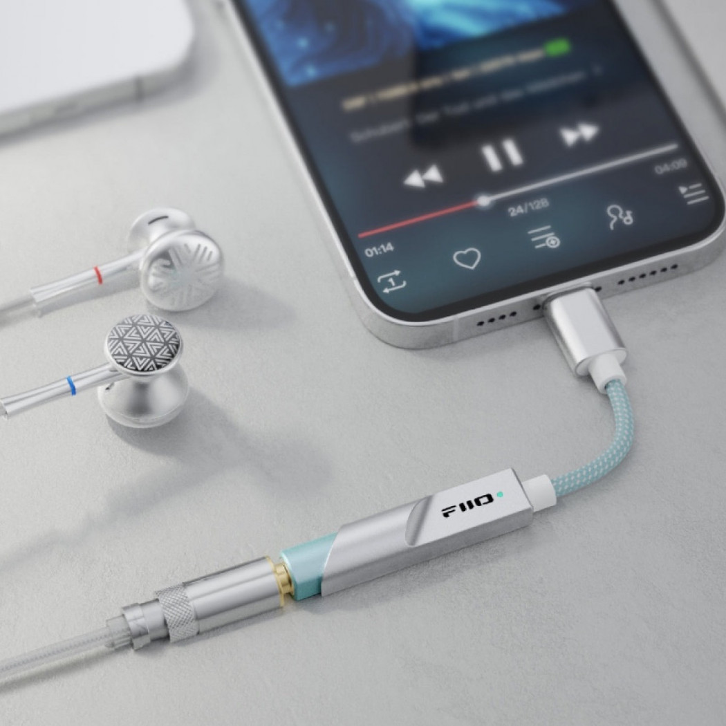 [PM FOR BEST PRICE] FiiO KA11, Dongle DAC and Amplifier, Type C or iP Compatible, Portable Digital Audio Adapter DAC/AMP (KA11)