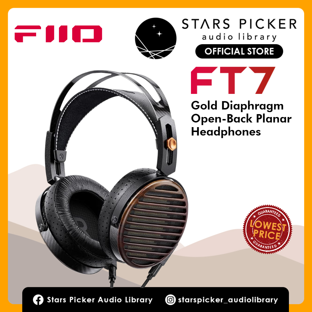 FiiO FT7 106mm Open Back Planar Magnetic Driver Headphone
