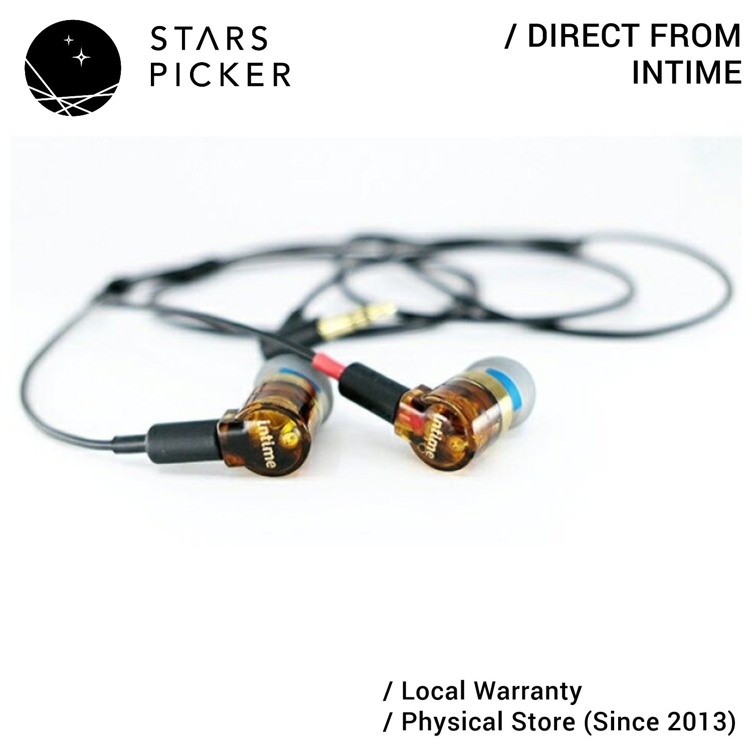 Intime GO MarkⅡ 3rd generation VST2 ceramic tweeter IEM Earphones