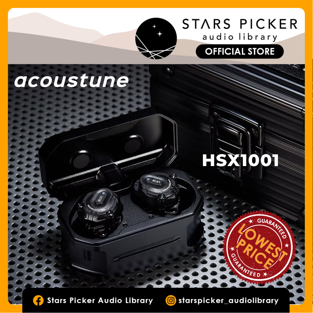 Acoustune HSX1001 Modular True Wireless (TWS) Bluetooth Earbuds
