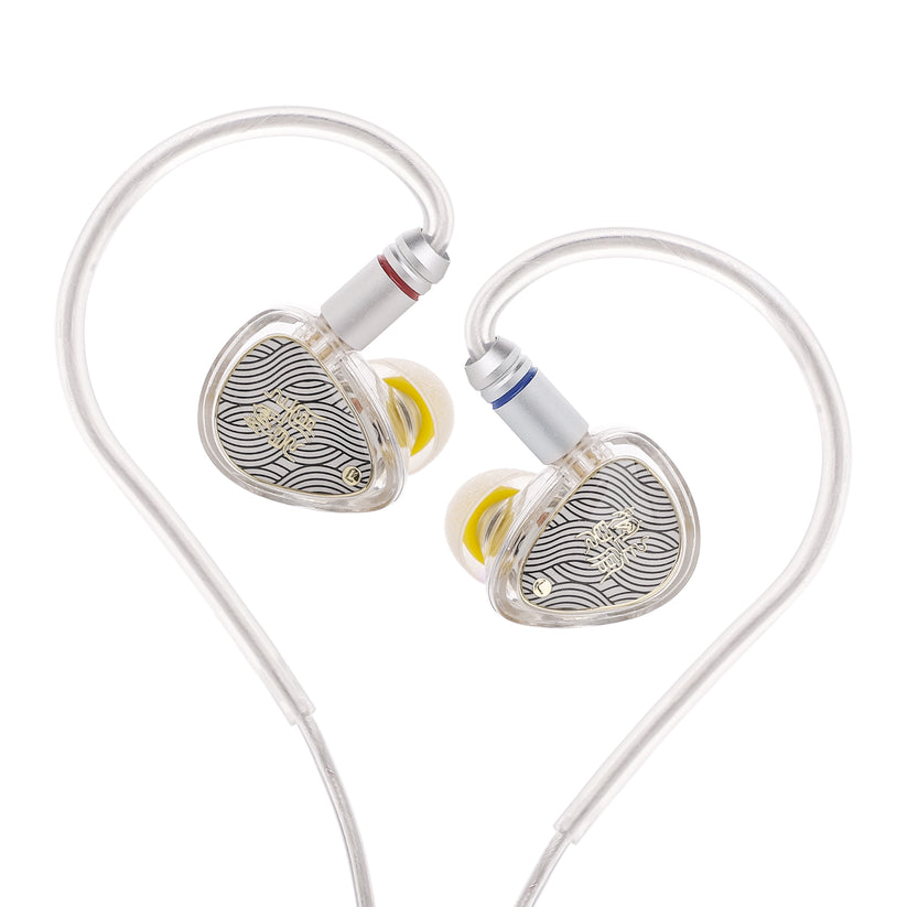 Tangzu WAN'ER 2 / Wan'er S.G / Studio Edition Hi-Fi 10mm Dynamic Driver In Ear Monitor IEMs | 10mm Dynamic Driver IEM Earphone Dual Chamber PET Diaphragm | Detachable Cable