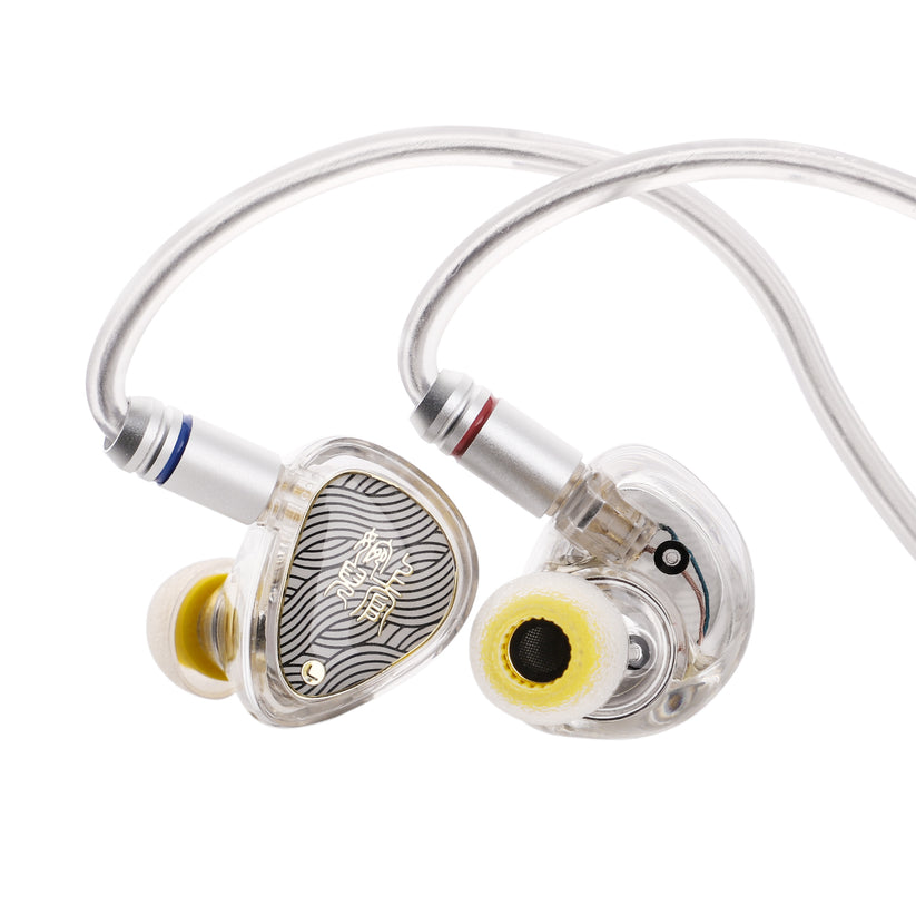 Tangzu WAN'ER 2 / Wan'er S.G / Studio Edition Hi-Fi 10mm Dynamic Driver In Ear Monitor IEMs | 10mm Dynamic Driver IEM Earphone Dual Chamber PET Diaphragm | Detachable Cable