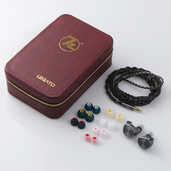 7HZ LEGATO - 7 Hertz 12mm+6mm Dual Dynamic Driver IEM In-ear Monitor Earphone
