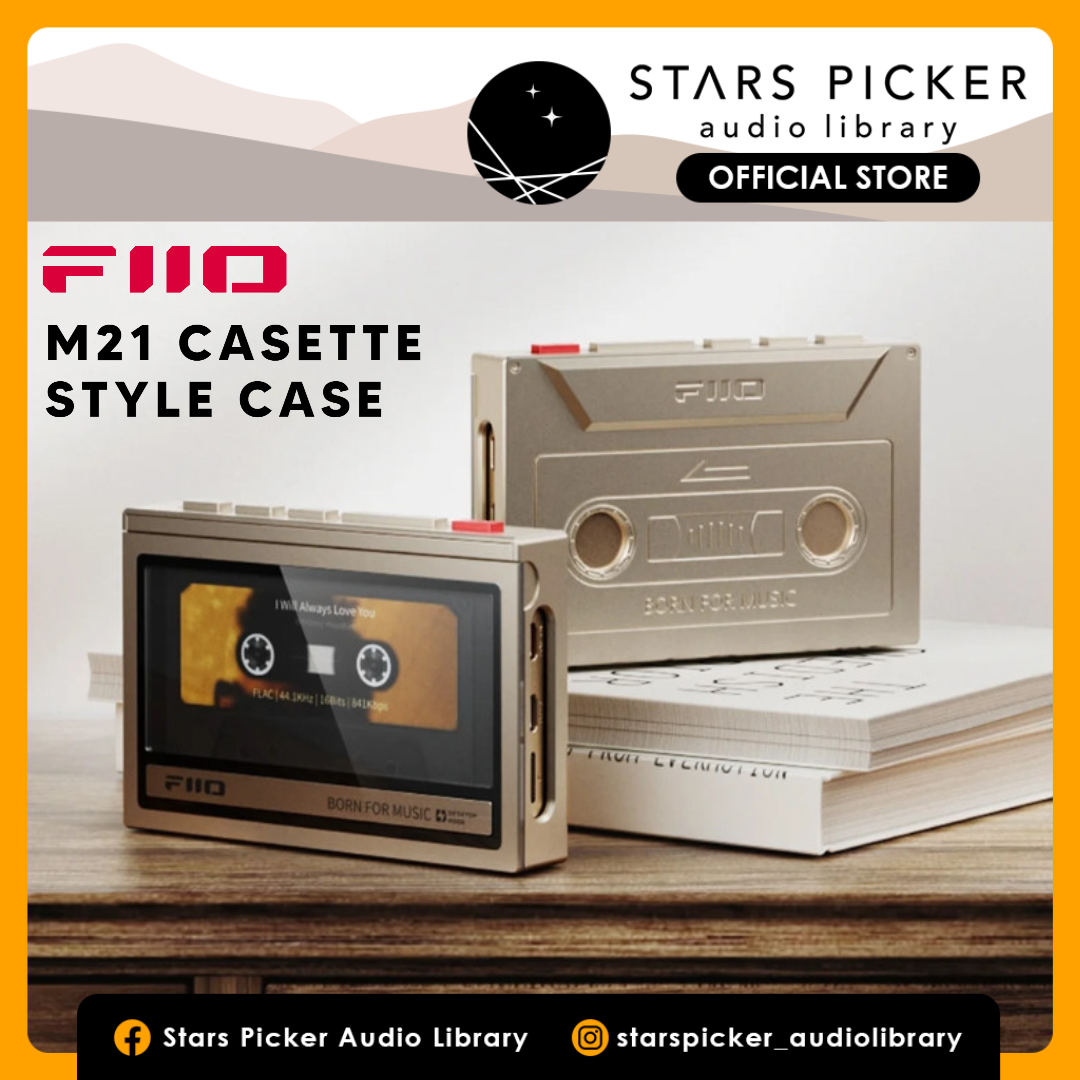 FiiO SK-M21C | Cassette-Style Case for M21 Digital Audio Player