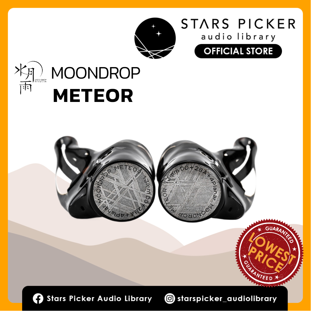 MOONDROP METEOR 1DD+2BA+4Planar In-Ear Monitor IEM