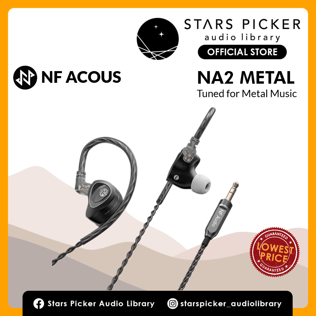NF Acous NA2 Metal IEM - Music Earphone Series for Metalhead