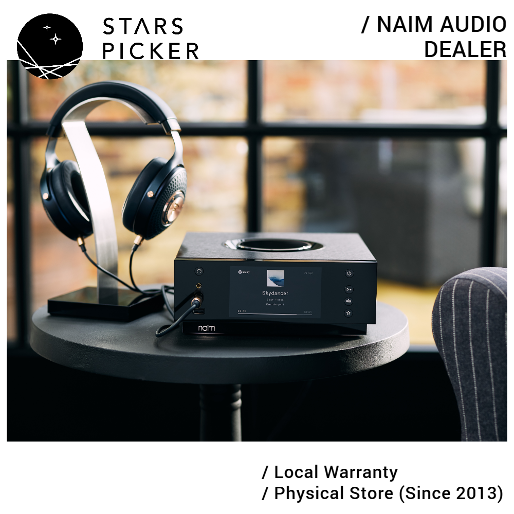 Naim Audio UNITI ATOM Headphone Edition Award Winning Network Music Streamer with Headphone Amplifier (Made in England)