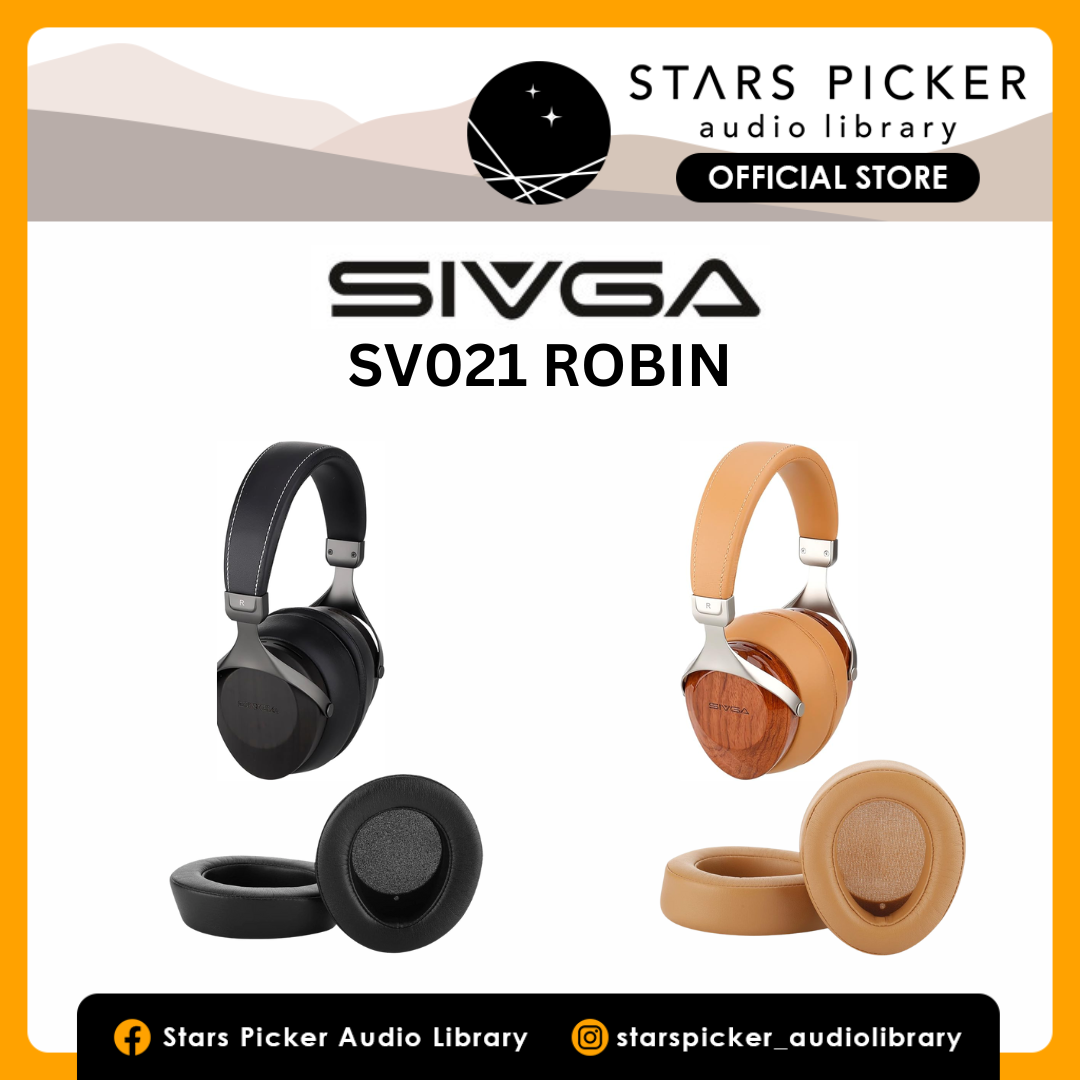 Sivga SV021 Robin Original Replacement Earpads Black and Brown
