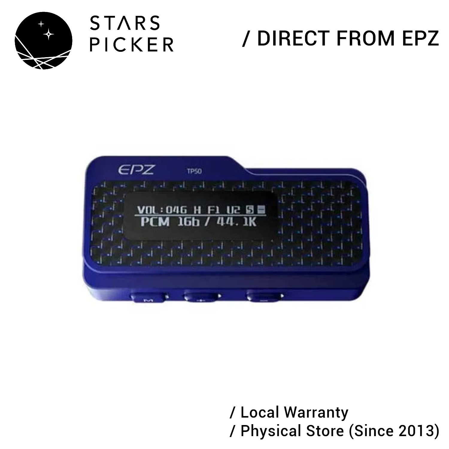 EPZ TP50 Portable Dongle DAC AMP with Dual CS43198 flagship DAC 32Bit/768KHz DSD256